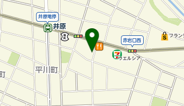 【予約制】Bounce ロッカー ウエルシア豊橋平川本町店保管場所の地図画像