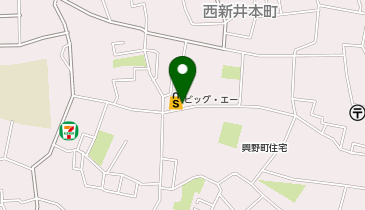 【予約制】Bounce ロッカービッグ・エー足立西新井本町店 収納スポットの地図画像