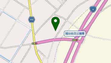 【予約制】Bounce ロッカー ヤマト運輸越谷センター保管場所の地図画像