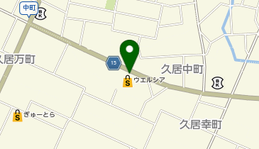 【予約制】Bounce ロッカー ウエルシア津久井中町店保管場所の地図画像