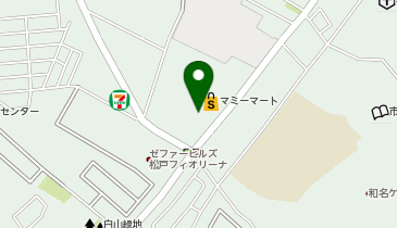【予約制】Bounce ロッカー マミーマート 松戸新田店 収納スポットの地図画像