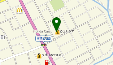 【予約制】Bounce ロッカー ウエルシア前橋荒牧店 保管場所の地図画像