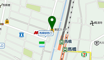 【予約制】Bounce ロッカー 東武ストア 馬橋預かり所の地図画像