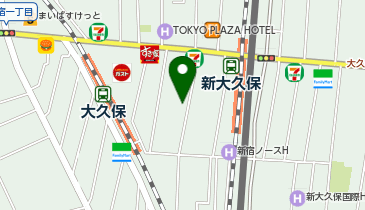 【予約制】Bounce Okubo Station Storage Spotの地図画像
