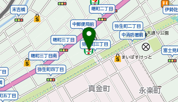 【予約制】Bounce ロッカー セブンイレブン 横浜弥生町3丁目店 保管スポットの地図画像