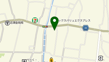 【予約制】Bounce ロッカー ウエルシア沼津西沢田店 収納スポットの地図画像