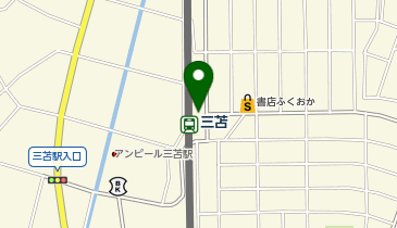 【予約制】Bounce 西日本鉄道三苫駅ロッカー収納スポットの地図画像