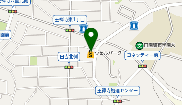 【予約制】Bounce ロッカーウェルパーク川崎王禅寺店 収納スポットの地図画像