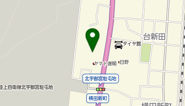 【予約制】Bounce ロッカー ヤマト運輸 宇都宮上横田営業所預かりスポットの地図画像