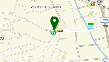 【予約制】Bounce セブンイレブン 川崎野川店 ロッカー 収納スポットの地図画像