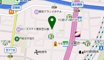 【予約制】Bounce 芝の収納スペースの地図画像