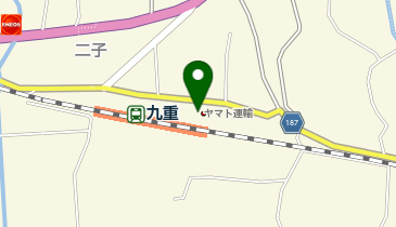 【予約制】Bounce ロッカー ヤマト運輸 館山センター 保管場所の地図画像