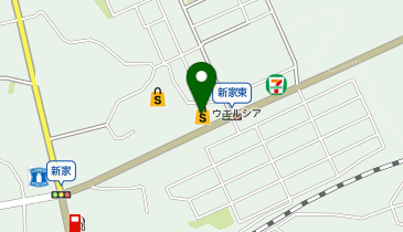 【予約制】Bounce ロッカー ウエルシア 泉南新谷店 収納スポットの地図画像