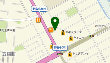 【予約制】Bounce ロッカー ヤオコー東松山新宿町店 お預かりスポットの地図画像