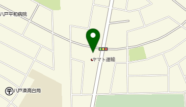 【予約制】Bounce ロッカー ヤマト運輸 八戸港高台センター2預かり所の地図画像