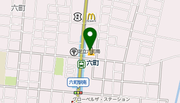 【予約制】Bounce ロッカーライフ六丁駅前保管所の地図画像