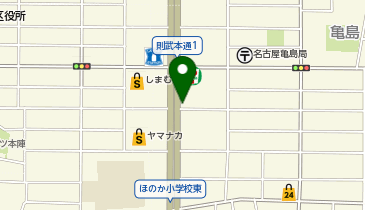 【予約制】Bounce ロッカー ヤマト運輸 名古屋菊井センター 保管場所の地図画像