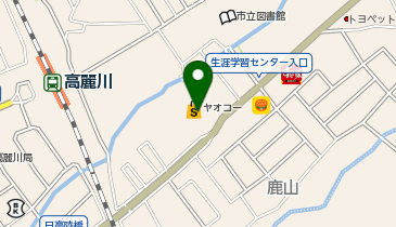 【予約制】Bounce ロッカー ヤオコー 高麗川店 収納スポットの地図画像