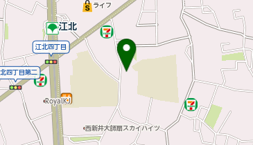 【予約制】Bounce ロッカー ヤマト運輸 西新井本町センター 保管場所の地図画像