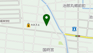 【予約制】Bounce ロッカー ヤマト運輸 稲沢国府宮センター 保管場所の地図画像