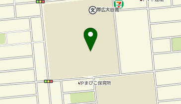 【予約制】Bounce ロッカー ヤマト運輸 西帯広センター 保管場所の地図画像
