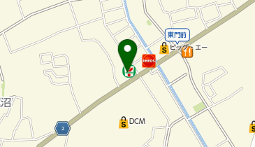 【予約制】Bounce セブンイレブン さいたま七里店 ロッカー 保管場所の地図画像