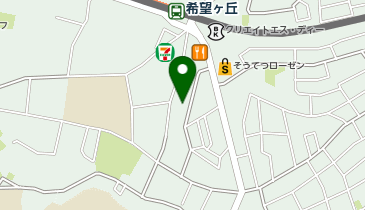 【予約制】Bounce セブンイレブン 横浜希望ヶ丘駅南店 ロッカー 預かりスポットの地図画像