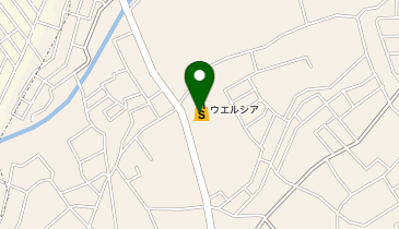 【予約制】Bounce ロッカー ウエルシア富士見渡戸店 収納スポットの地図画像