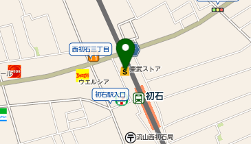 【予約制】Bounce Locker Tobu Store Hatsushige Storage Spotの地図画像