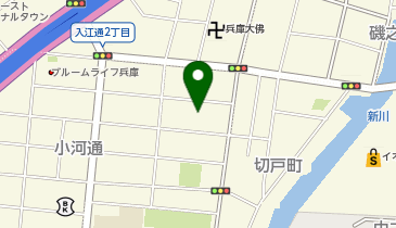 【予約制】Bounce ロッカー ウエルシア神戸兵庫南店 収納スポットの地図画像