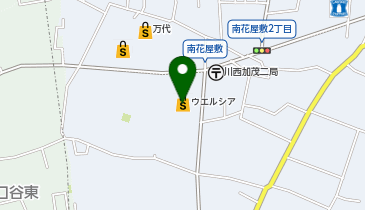 【予約制】Bounce ロッカー ウエルシア川西加茂店 保管場所の地図画像