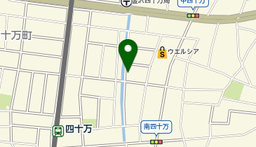 【予約制】Bounce ロッカー ウエルシア金沢四万店 収納スポットの地図画像