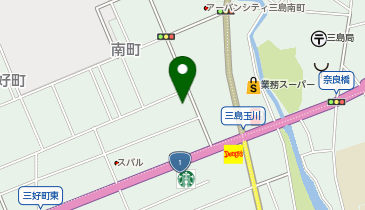 【予約制】Bounce ロッカー ヤマト運輸 三島中央センター 保管場所の地図画像