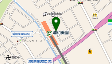 【予約制】Bounce セブンイレブン 浦和美園駅前店 ロッカー 収納スポットの地図画像