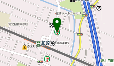 【予約制】Bounce ロッカー セブンイレブン 加須花崎北預かり所の地図画像