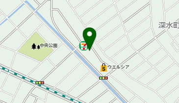 【予約制】Bounce ロッカー ウエルシア行田棚田町店 収納スポットの地図画像