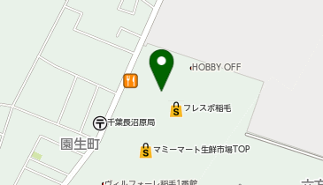 【予約制】Bounce ロッカー Frespo Inage ストレージスポットの地図画像