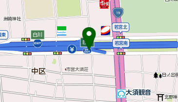 【予約制】Bounce ビッグエコー名駅4丁目2号店 収納スポットの地図画像