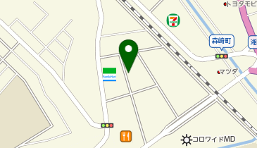 【予約制】Bounce ロッカー ヤマト運輸 横須賀 森崎センター 保管場所の地図画像