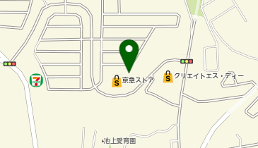 【予約制】Bounce ロッカー京急ストア湘南池上保管スポットの地図画像