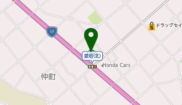 【予約制】Bounce ロッカー セブンイレブン 上尾本町1丁目店 保管スポットの地図画像