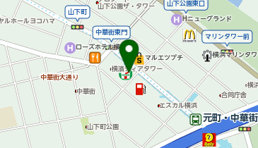 【予約制】Bounce セブンイレブン 横浜中華街東口店 ロッカー 保管場所の地図画像