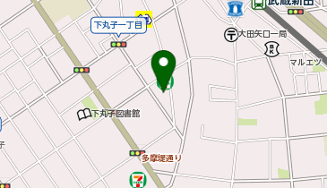 【予約制】Bounce ロッカー セブンイレブン 大田区下丸子一丁目店 お預かりスポットの地図画像