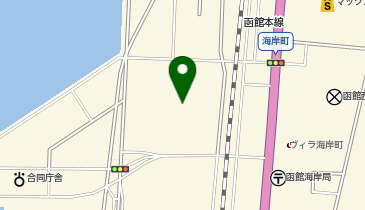 【予約制】Bounce ロッカー ヤマト運輸 函館海岸センター 保管場所の地図画像