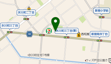 【予約制】Bounce ロッカー セブンイレブン戸田氷川町一丁目店 お預かりスポットの地図画像