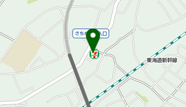 【予約制】Bounce ロッカー セブン-イレブン 横浜さちが丘南店 預かり場所の地図画像