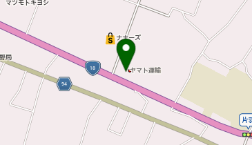 【予約制】Bounce ロッカー ヤマト運輸 長野 富美営業所 保管場所の地図画像