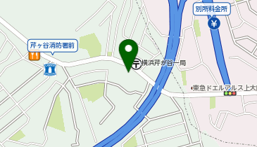 【予約制】Bounce セブンイレブン 横浜東芹ヶ谷店 ロッカー 保管場所の地図画像