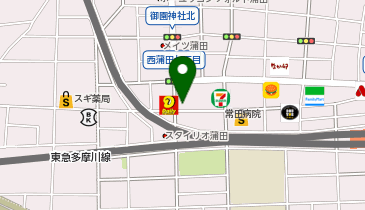 【予約制】Bounce ロッカーライフ西鎌田店の地図画像