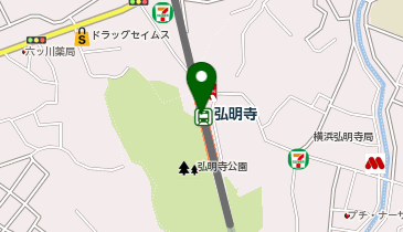【予約制】Bounce 京浜急行電鉄 弘明寺駅 ロッカー 収納スポットの地図画像